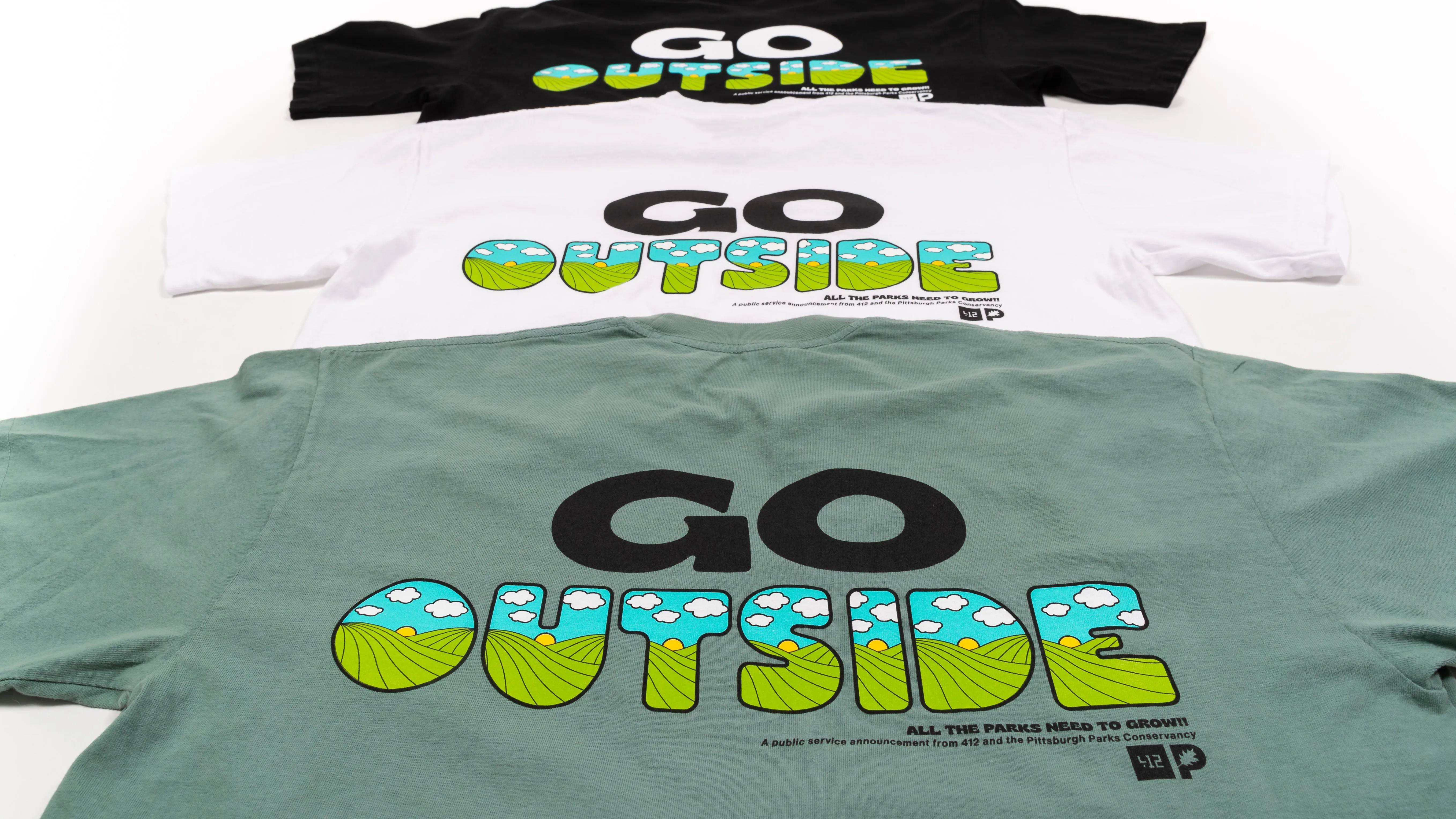 412® x PPC® "GO OUTSIDE" Tee