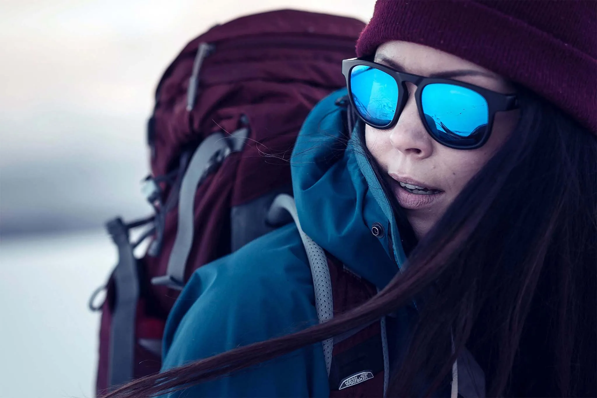Ace Smoke With Blue Multi Lens Sunglasses - Unisex|-|Lunettes de soleil Smoke With Blue Multi Lens de Ace - Unisexe