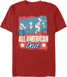 All American Dad The Simpsons T-Shirt