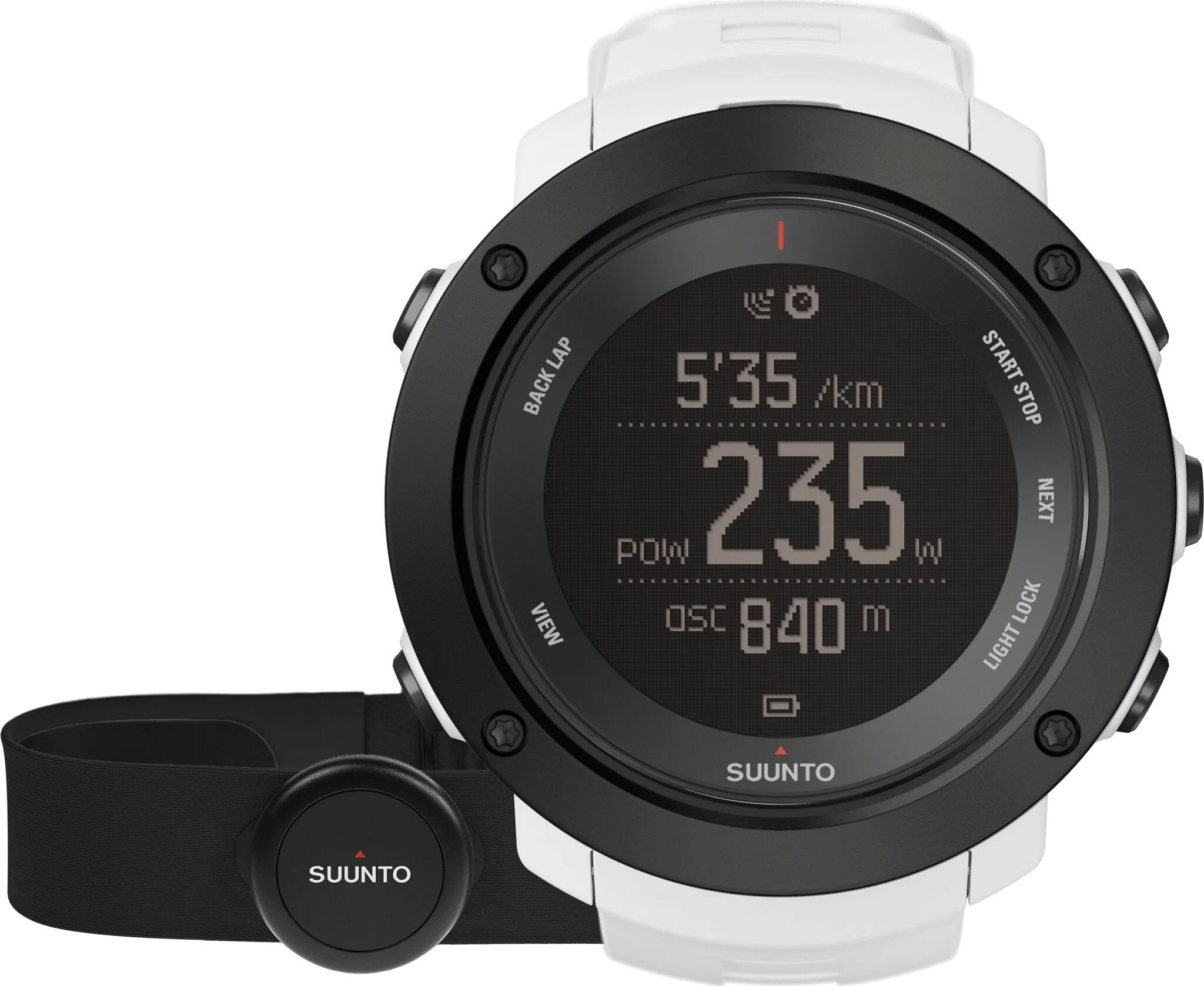 Ambit3 Vertical Multisport GPS Watch with Heartrate Belt|-|Montre GPS de sport Ambit3 Vertical avec ceinture de fréquence cardiaque