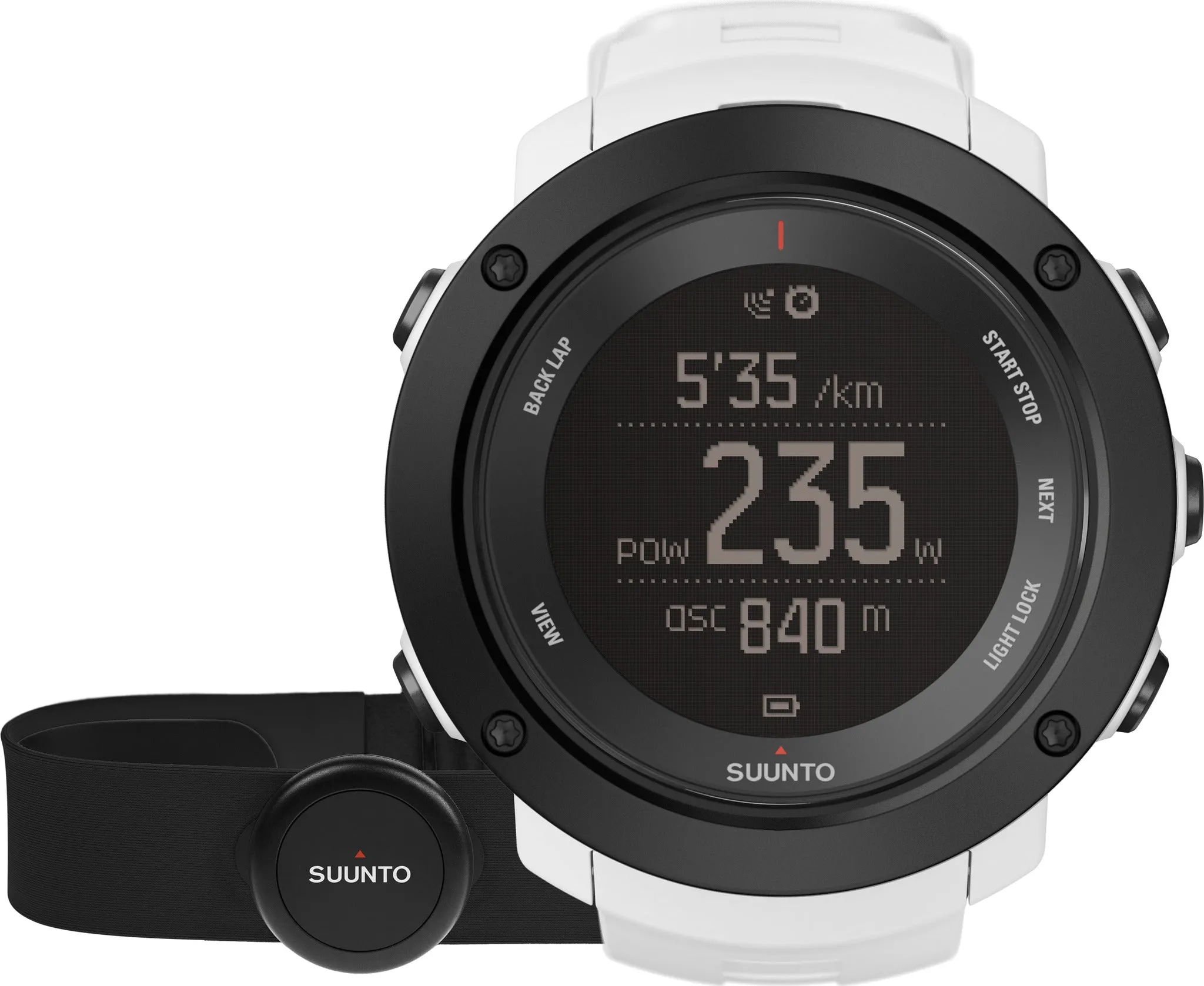 Ambit3 Vertical Multisport GPS Watch with Heartrate Belt|-|Montre GPS de sport Ambit3 Vertical avec ceinture de fréquence cardiaque