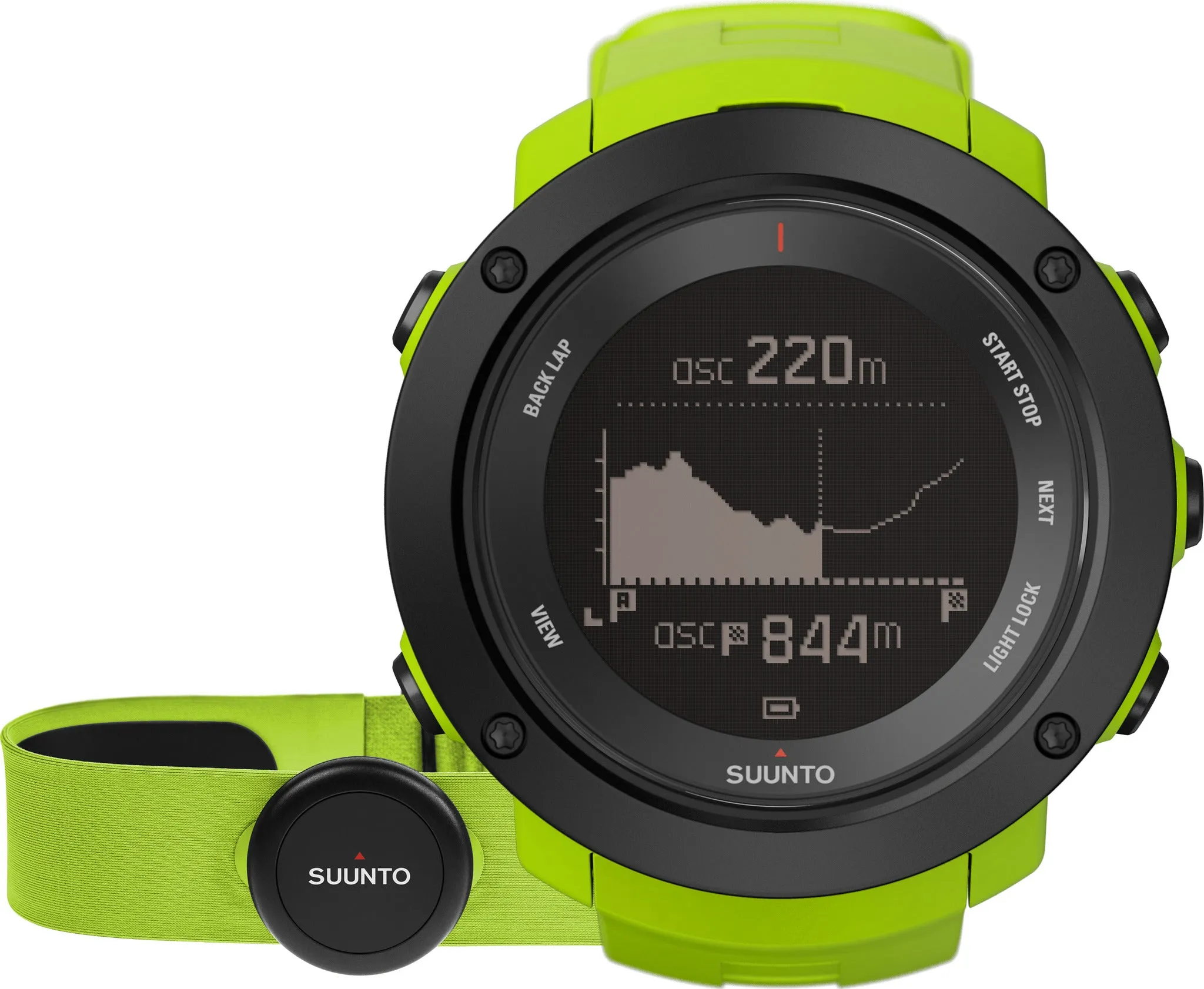 Ambit3 Vertical Multisport GPS Watch with Heartrate Belt|-|Montre GPS de sport Ambit3 Vertical avec ceinture de fréquence cardiaque