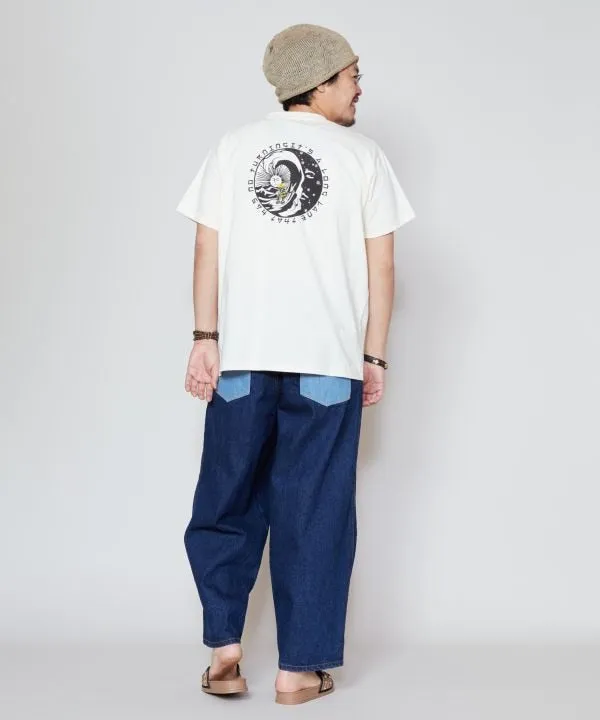 AMINA x YOSUKE Moon and Planets Tee - L