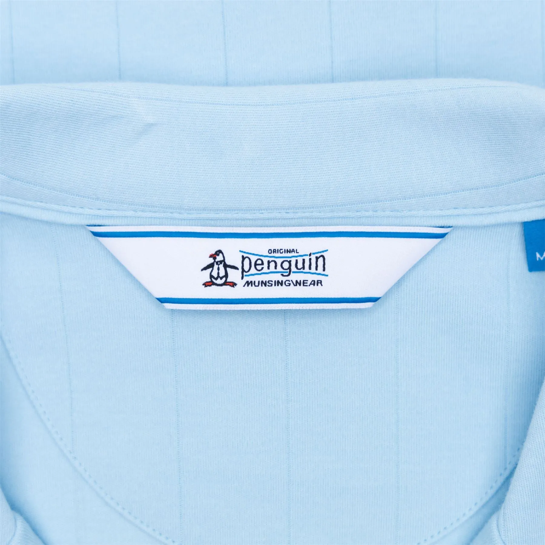 Archive Organic Cotton Camp Collar Drop Needle Shirt Cool Blue - AW23