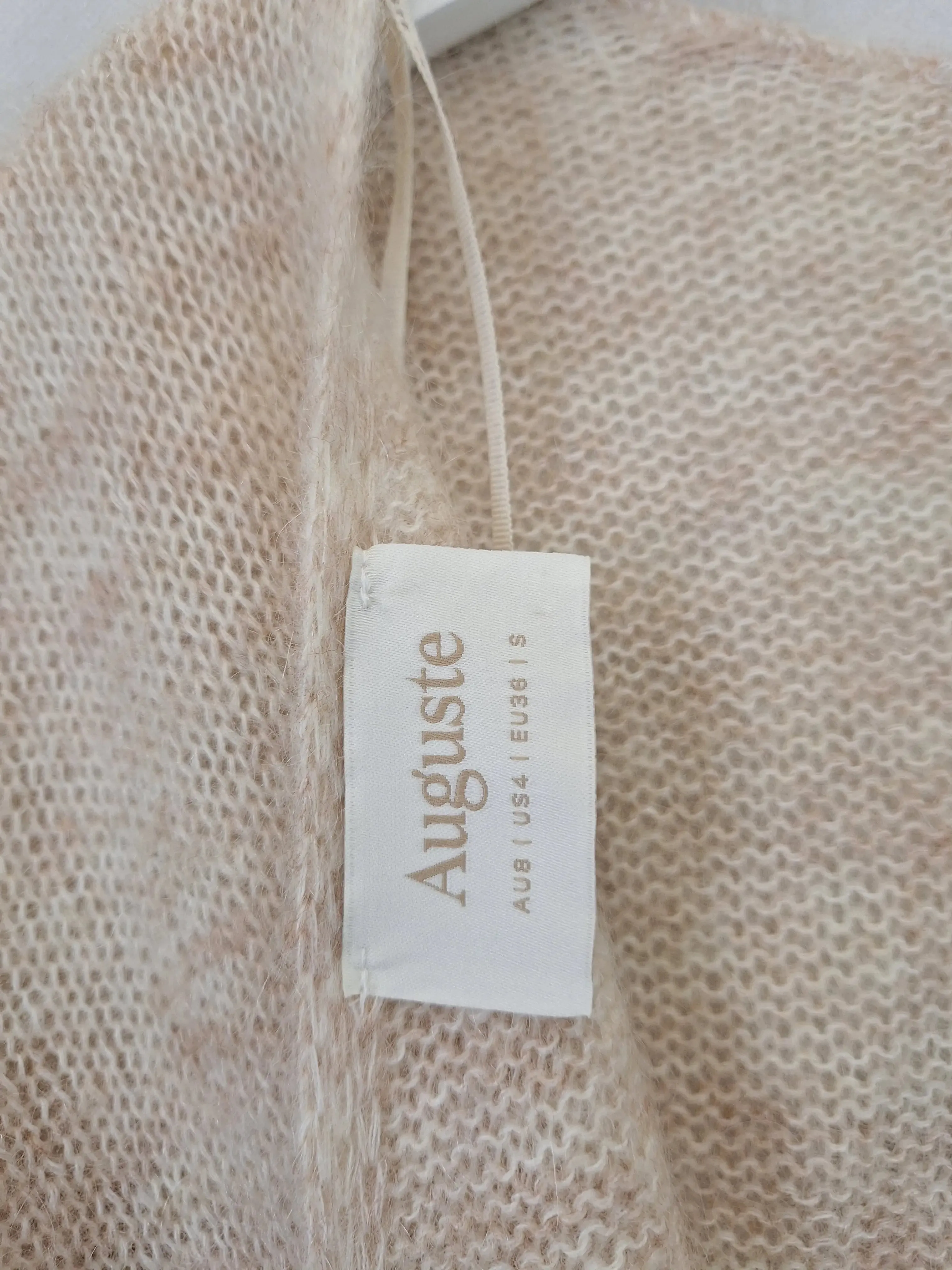 Auguste Cosy Open Back Ballerina Jumper Size 8