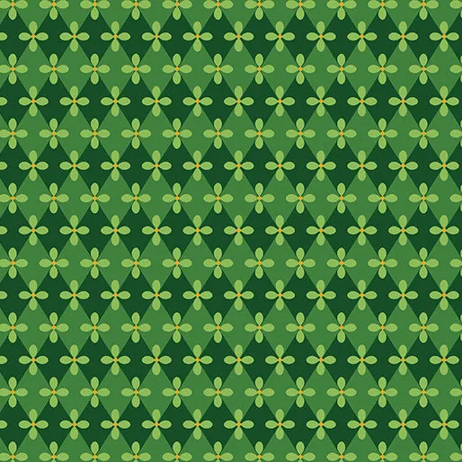 Benartex Christmas Spirit 16279 44 Diamond Splendor Green By The Yard