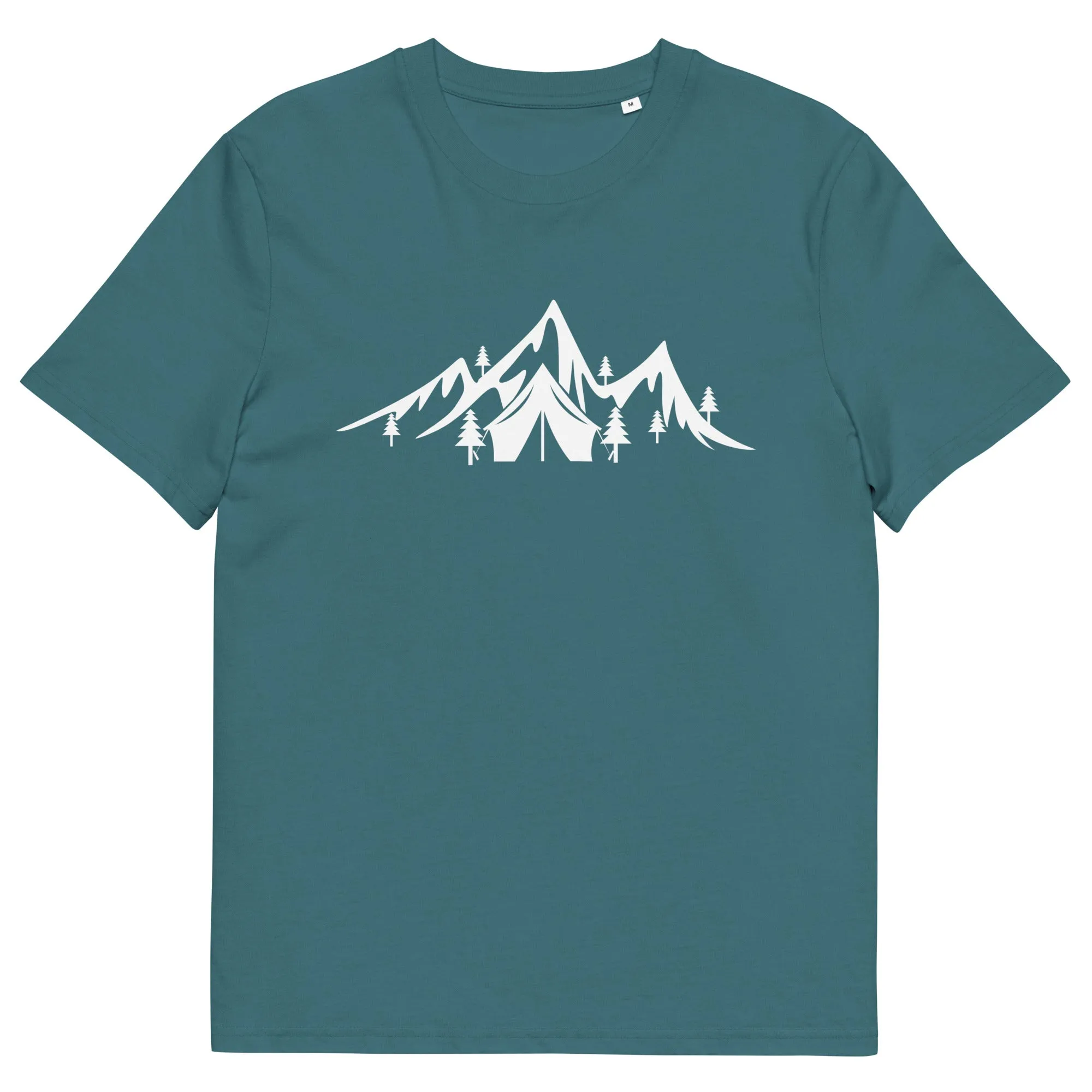 Berge - Camping - Herren Premium Organic T-Shirt
