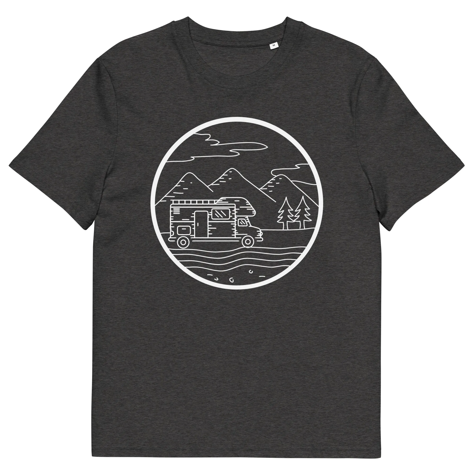 Berge - Camping Van - (13) - Herren Premium Organic T-Shirt