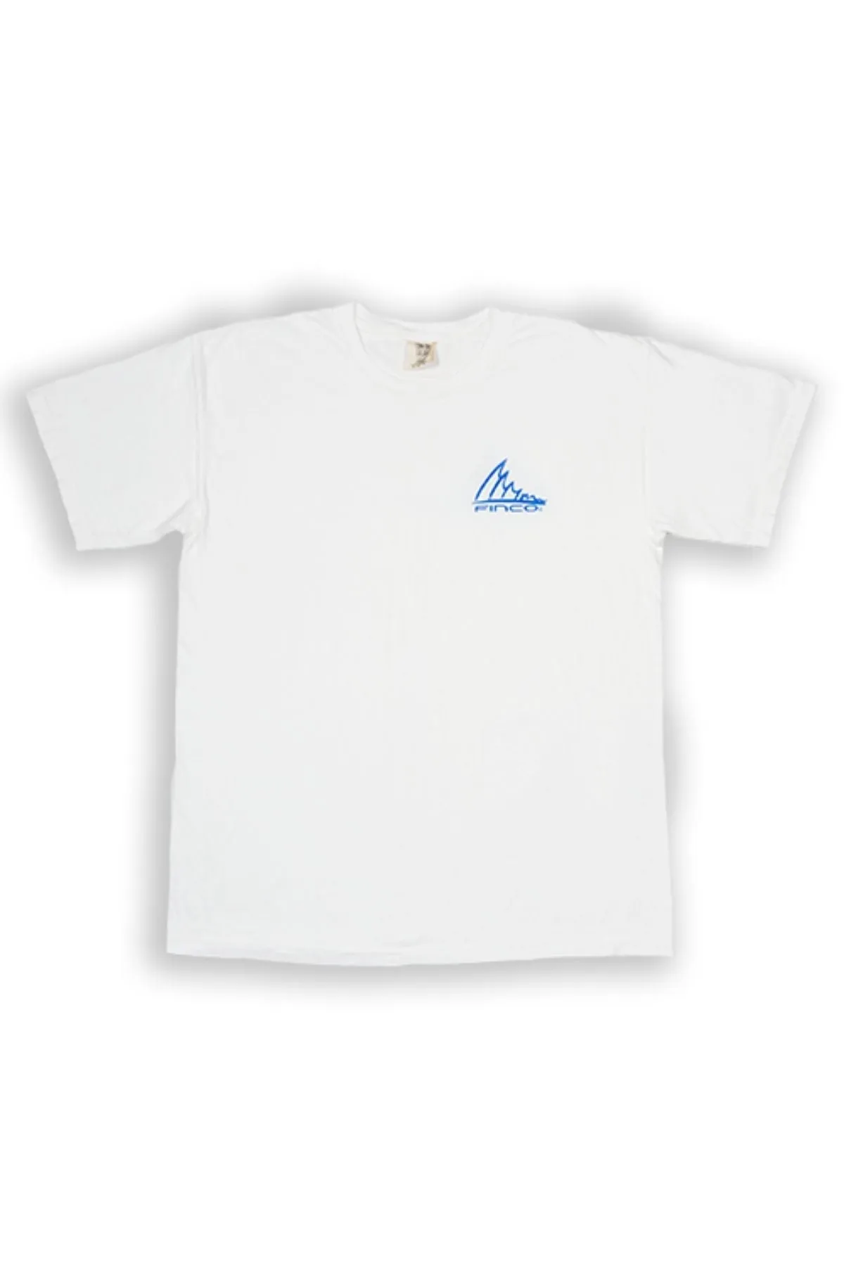 Blue Marlin Short Sleeve Dockside Cotton in White