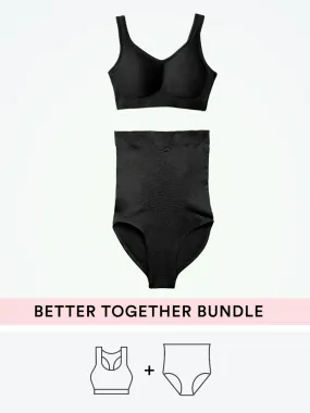 Bundle Truekind® & Shapermint Essentials - 1 Shaping Bra   1 High-Waisted Shaper Panty