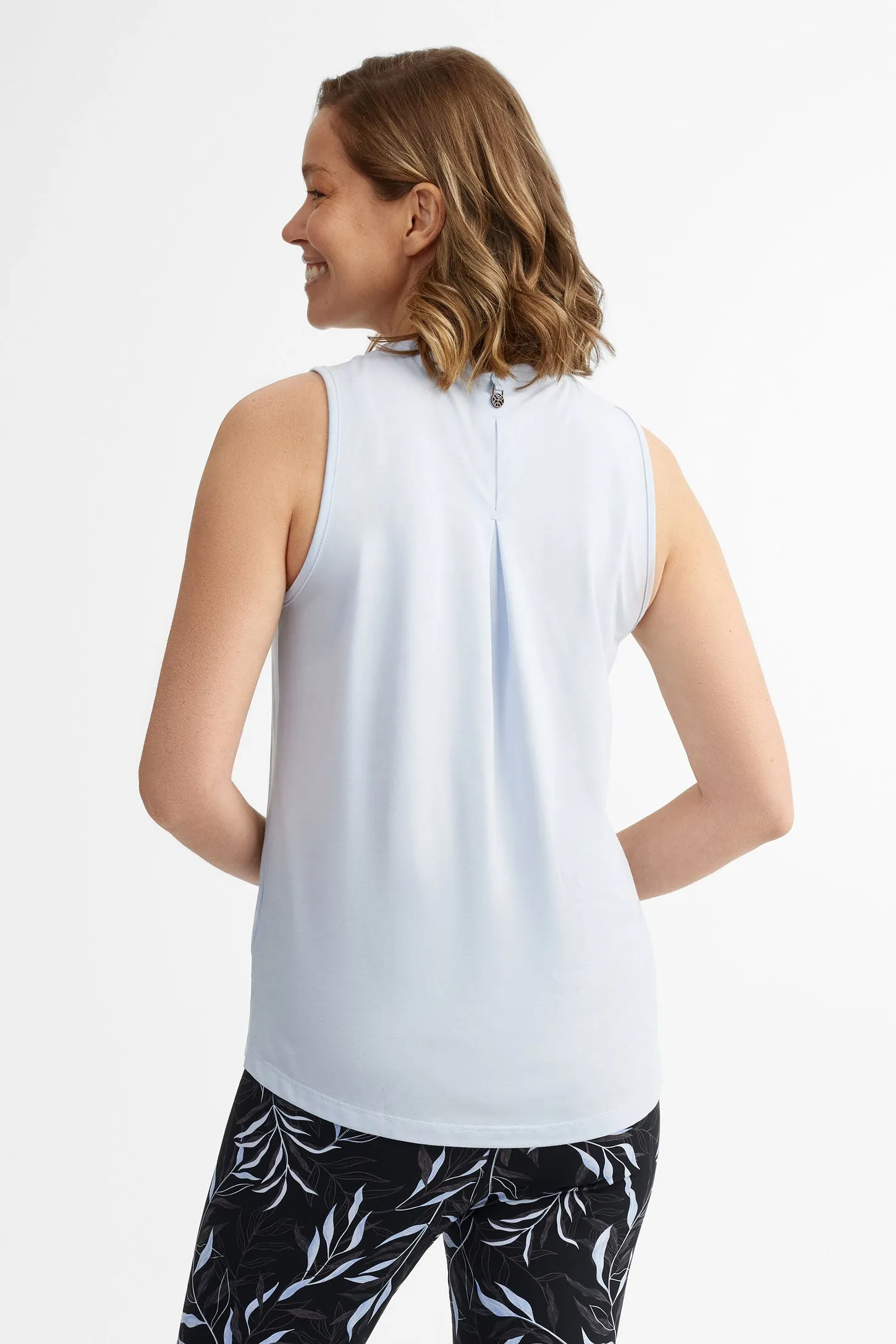 Camisole col rond Lyocell - Femme
