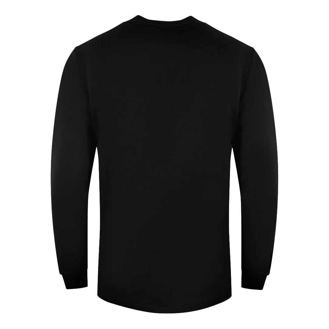 Cavalli Class Bolted Logo Black Sweatshirt