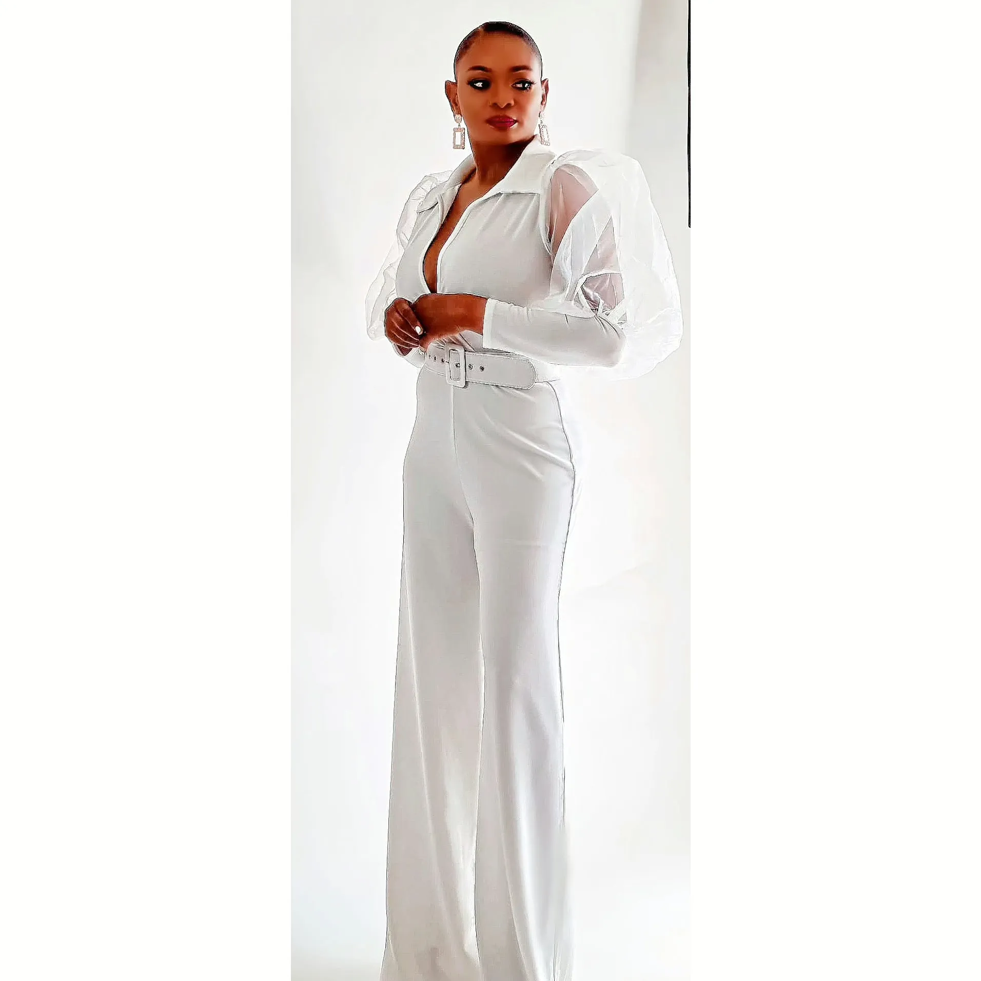 CHAI JUMPSUIT-WHITE