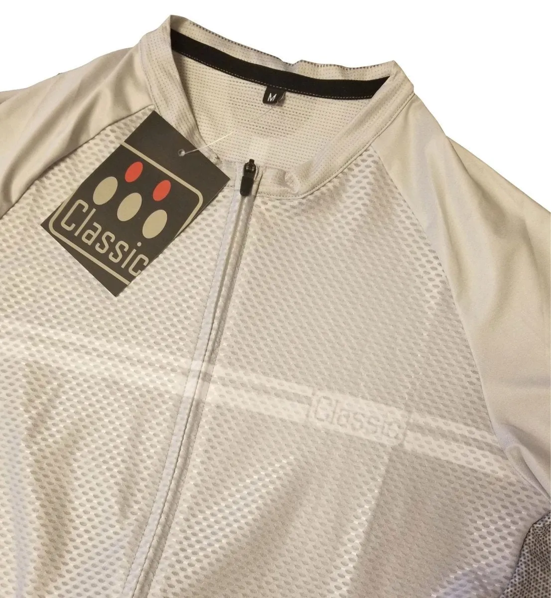 Classic Cycling Ice Jersey - Silver