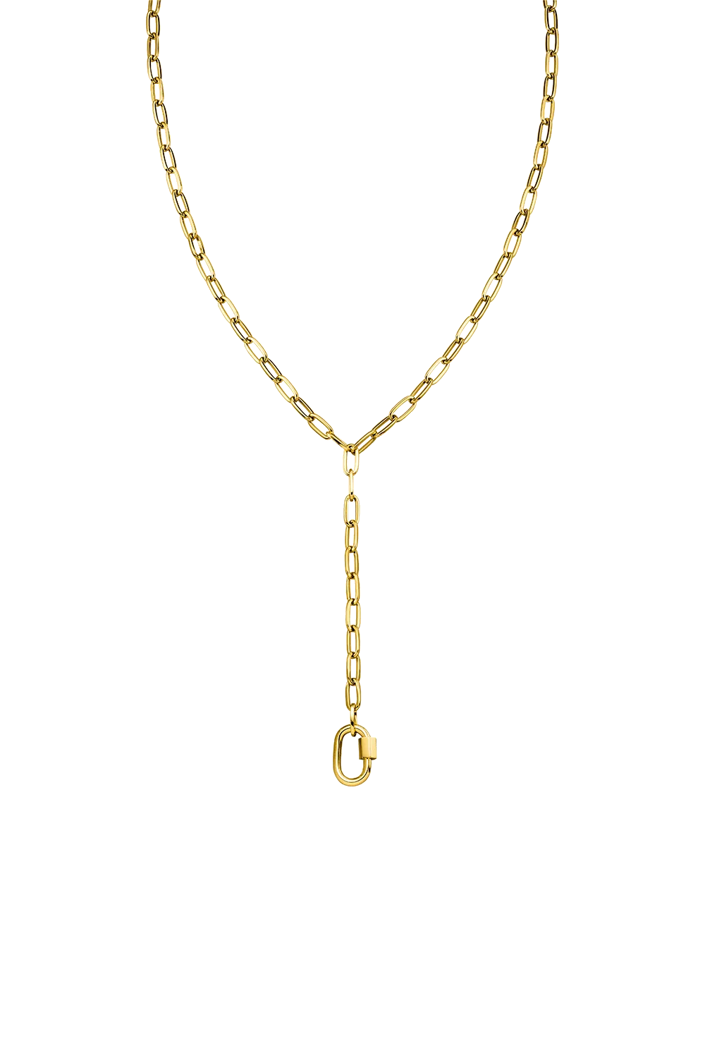 Éclat Link Necklace 14K Gold Plated