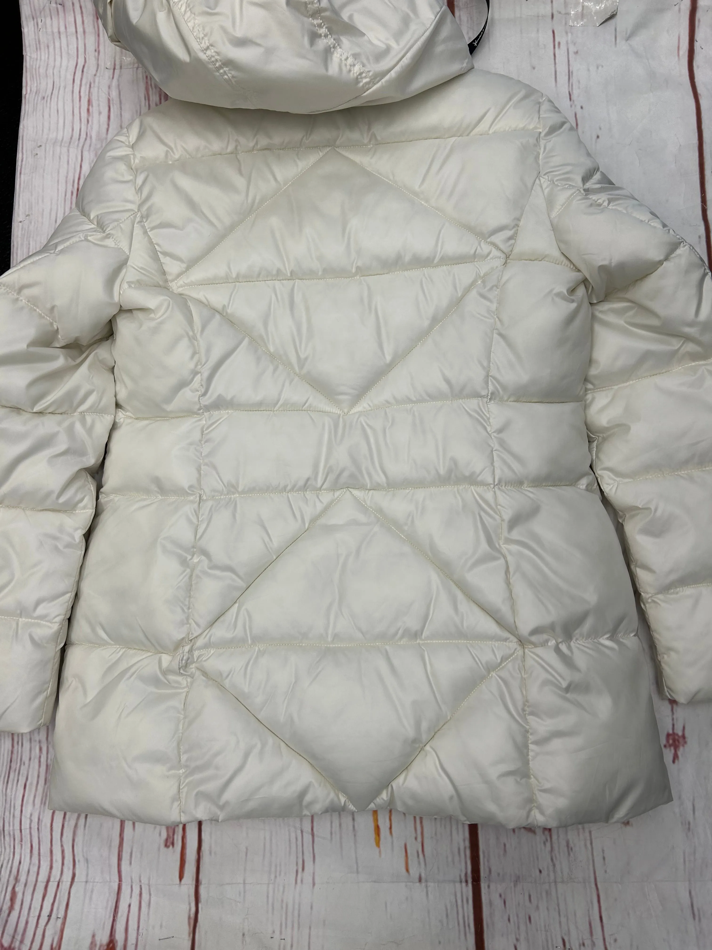 Coat Other By Clothes Mentor In Cream, Size: M