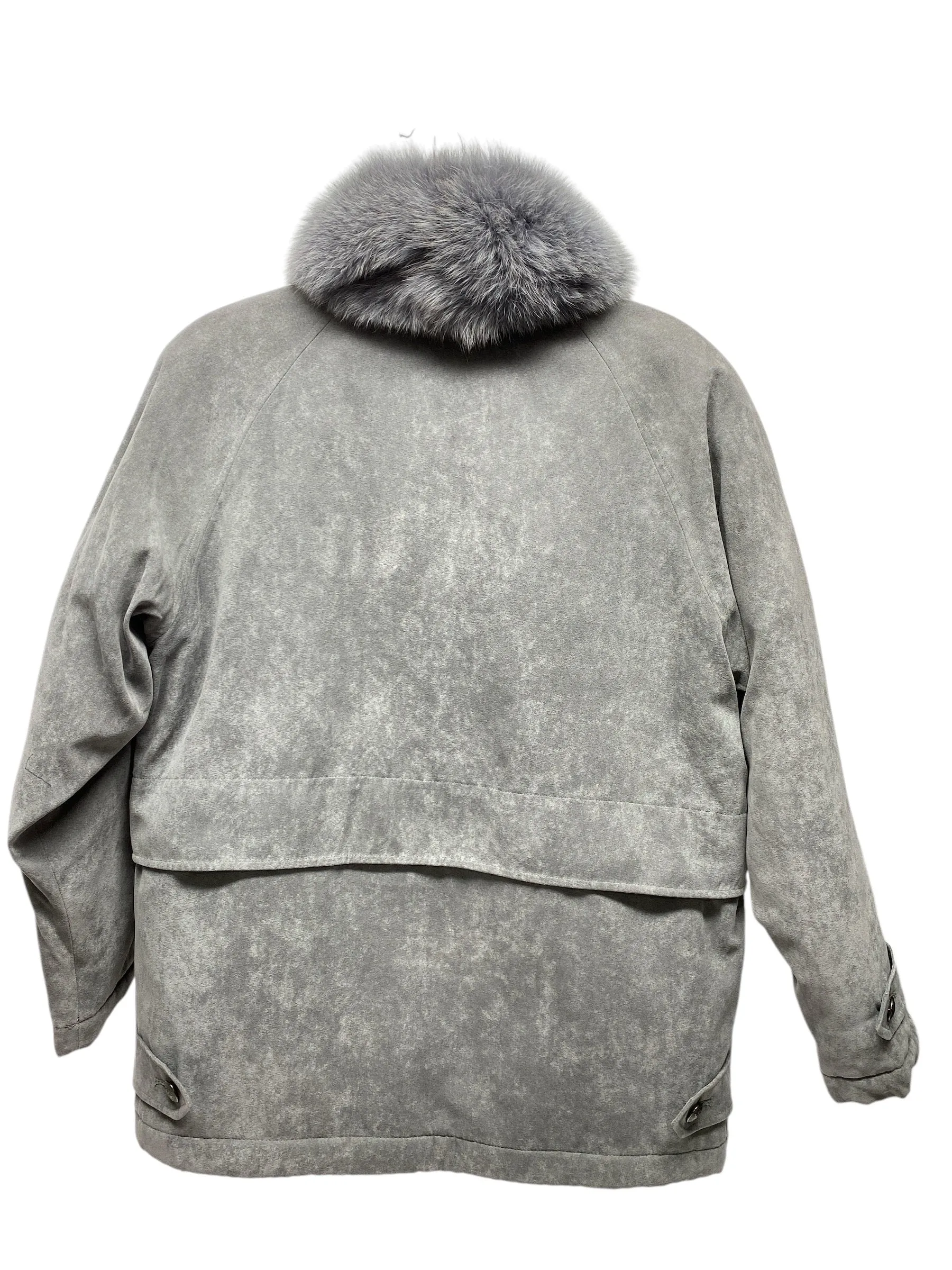 Coat Puffer & Quilted By Clothes Mentor In Grey, Size: M