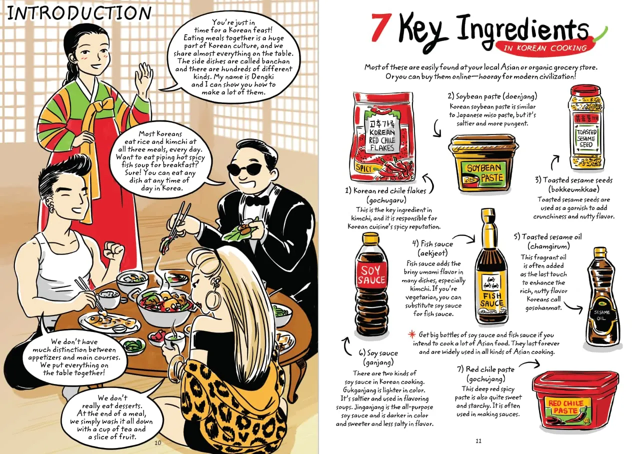 Cook Korean!: A Comic Book with Recipes