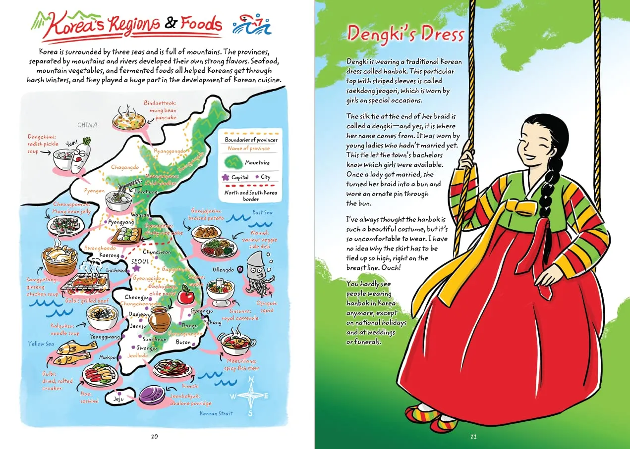 Cook Korean!: A Comic Book with Recipes