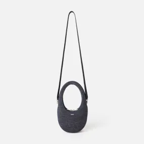 Coperni Denim Mini Swipe Bag - Blue