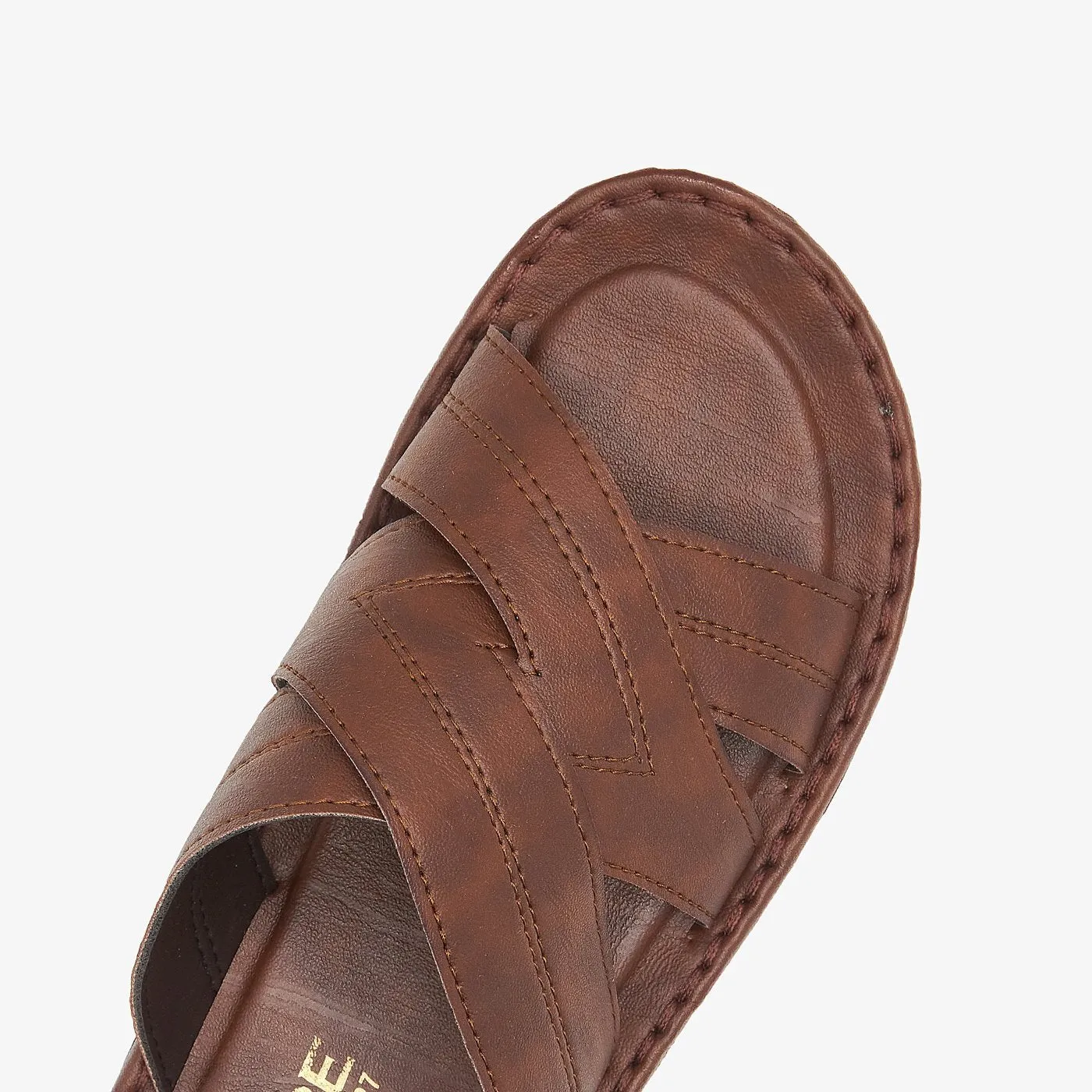 Cross Strap Mens Chappals