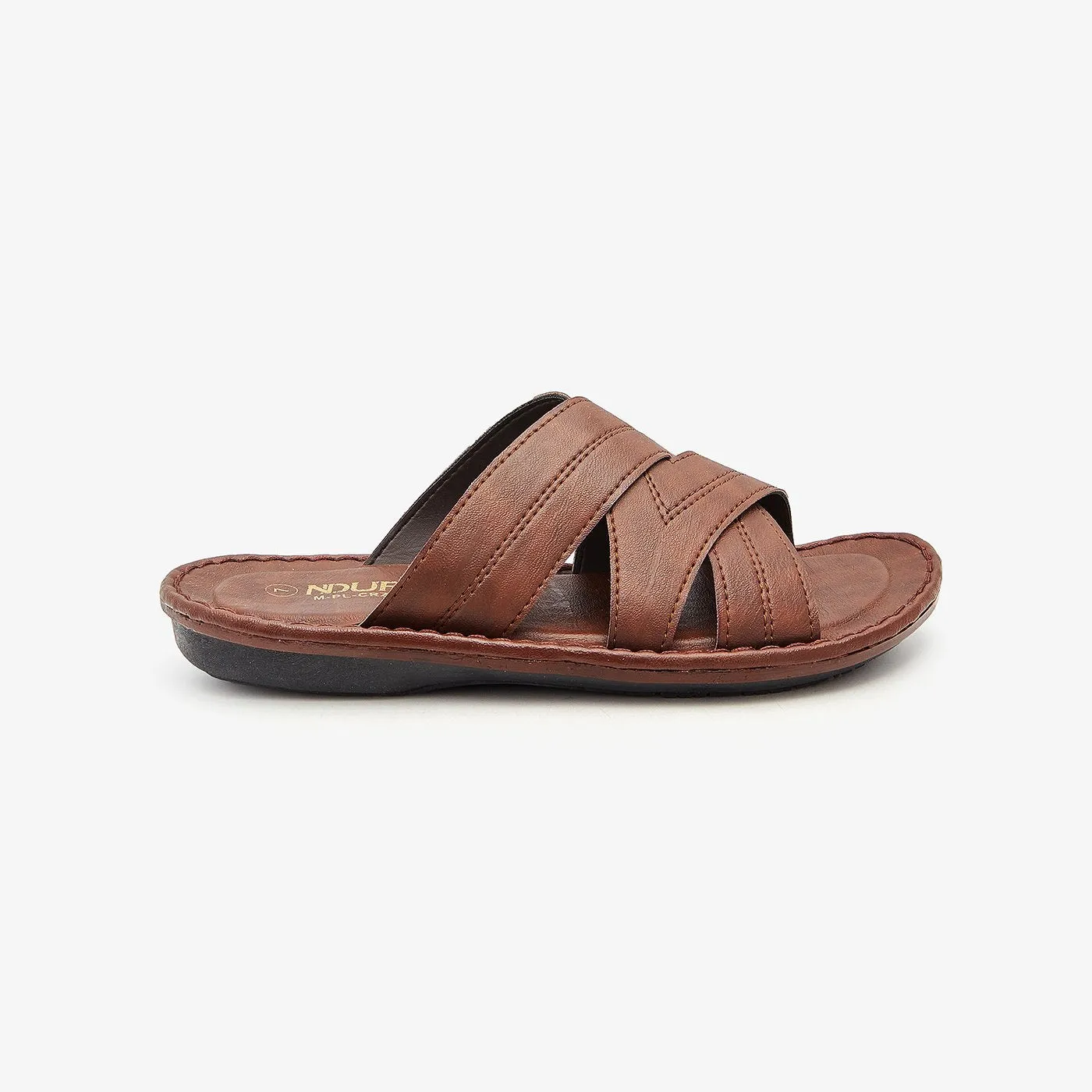 Cross Strap Mens Chappals