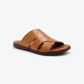 Cross Strapped Mens Chappals