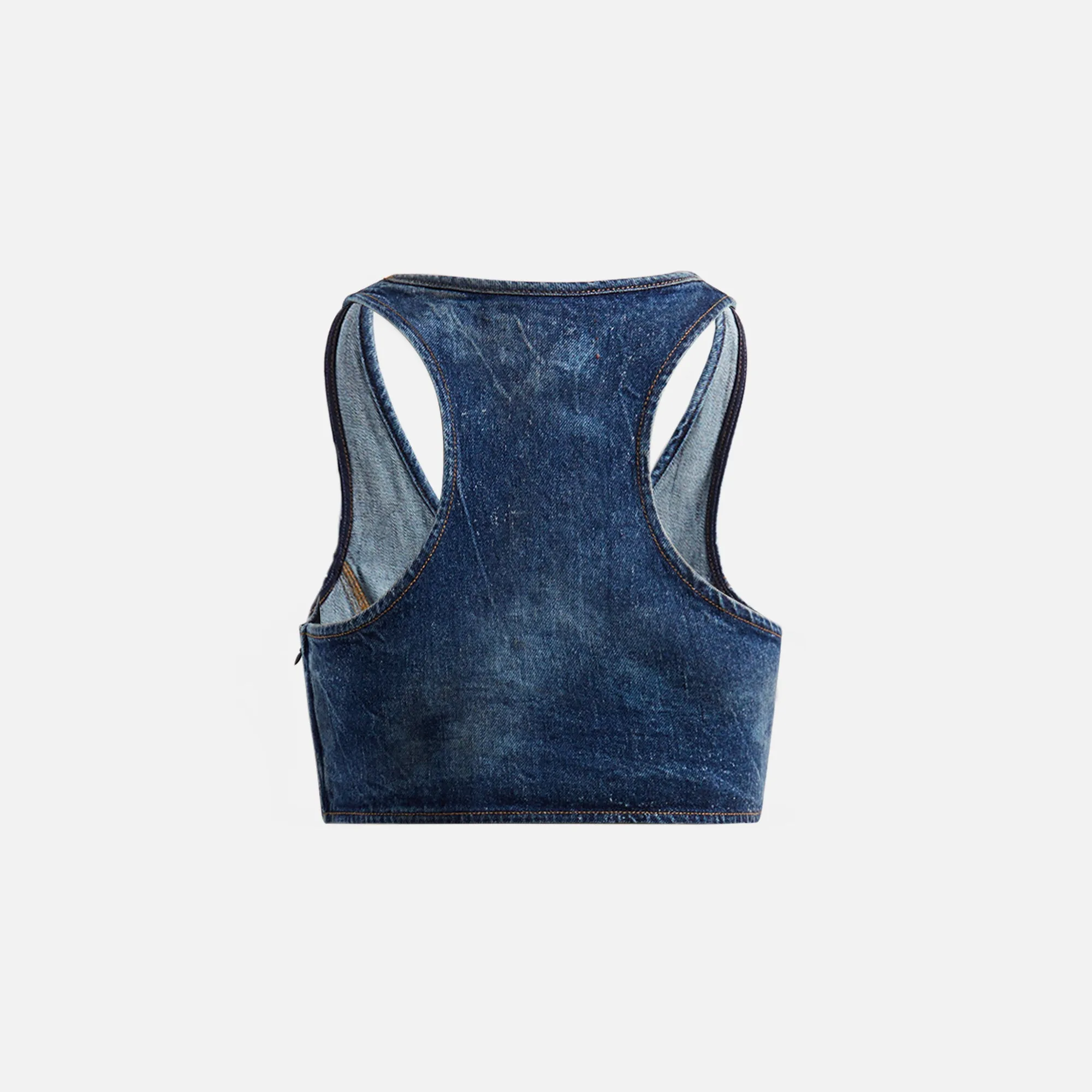Diesel Crop Top - Blue Crystal