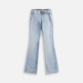 Diesel Ebby Belt Jean - Blue Denim