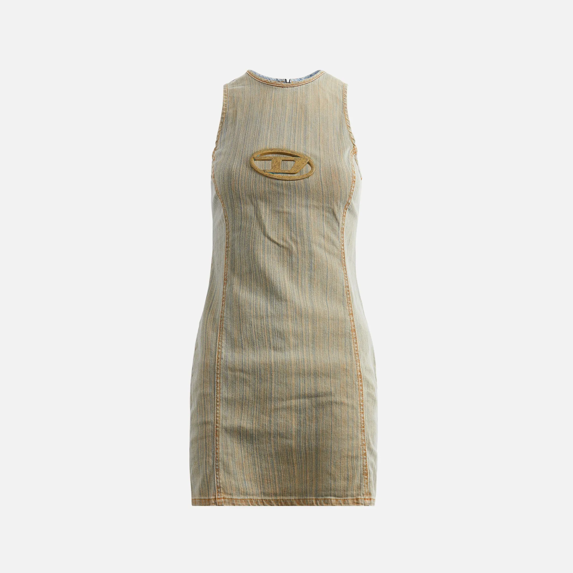 Diesel Ferriz D-Oval Dress - Washed Denim
