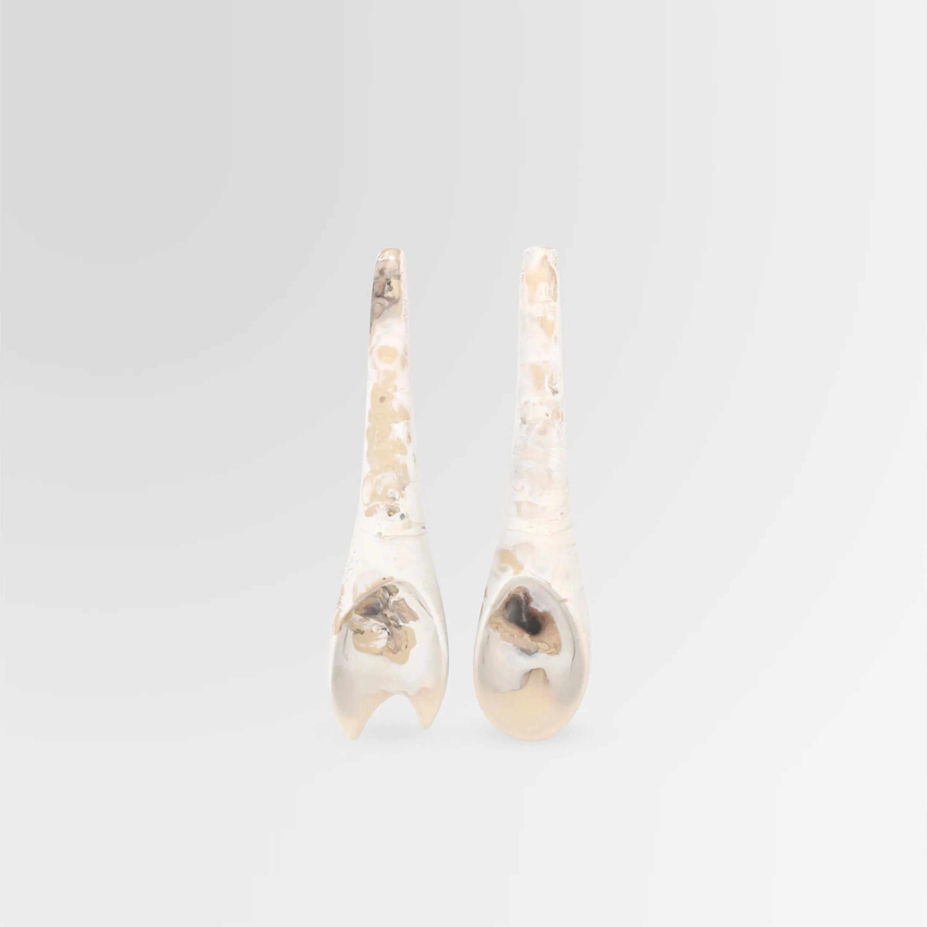 Dinosaur Designs Bones Servers - Sandy Pearl