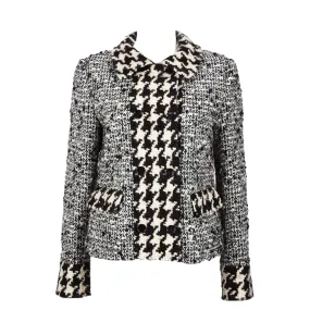 DOLCE & GABBANA Boucle Wool Double Breasted Jacket