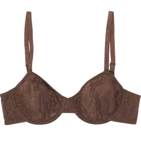 Else Eden Underwire Bra - Chocolate