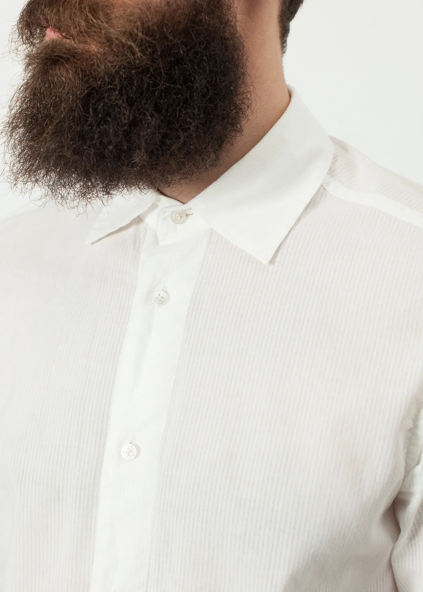 Hempel Shirt in White -UEB