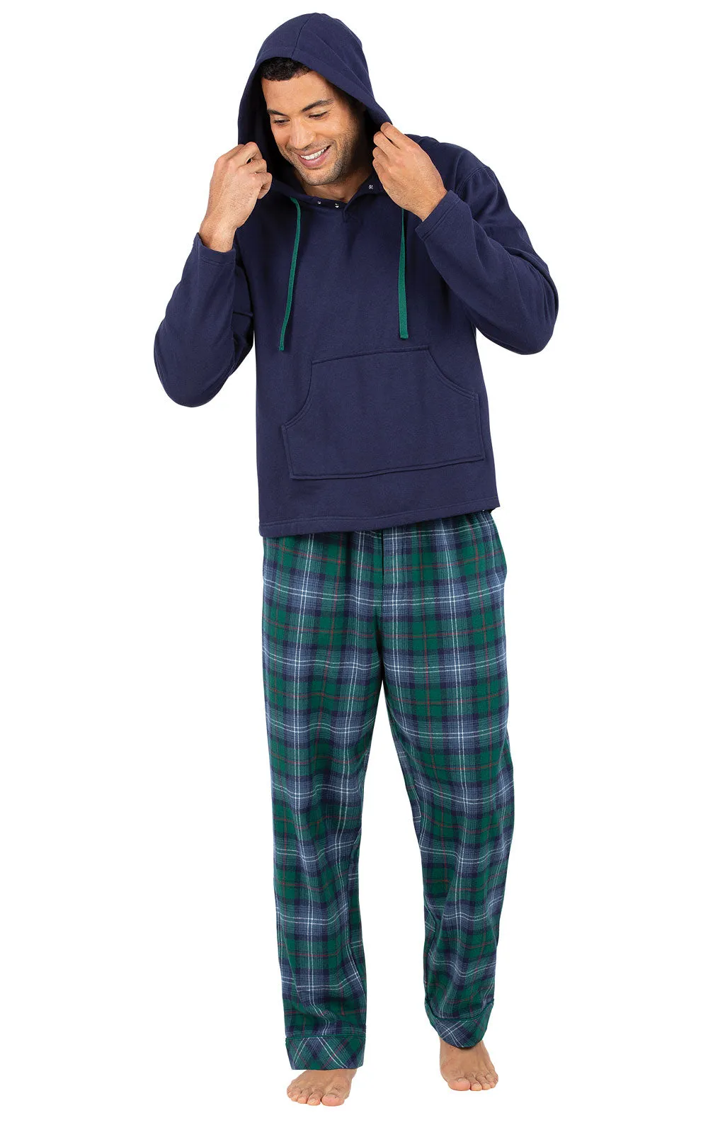 Heritage Plaid Hoodie Men's Set
