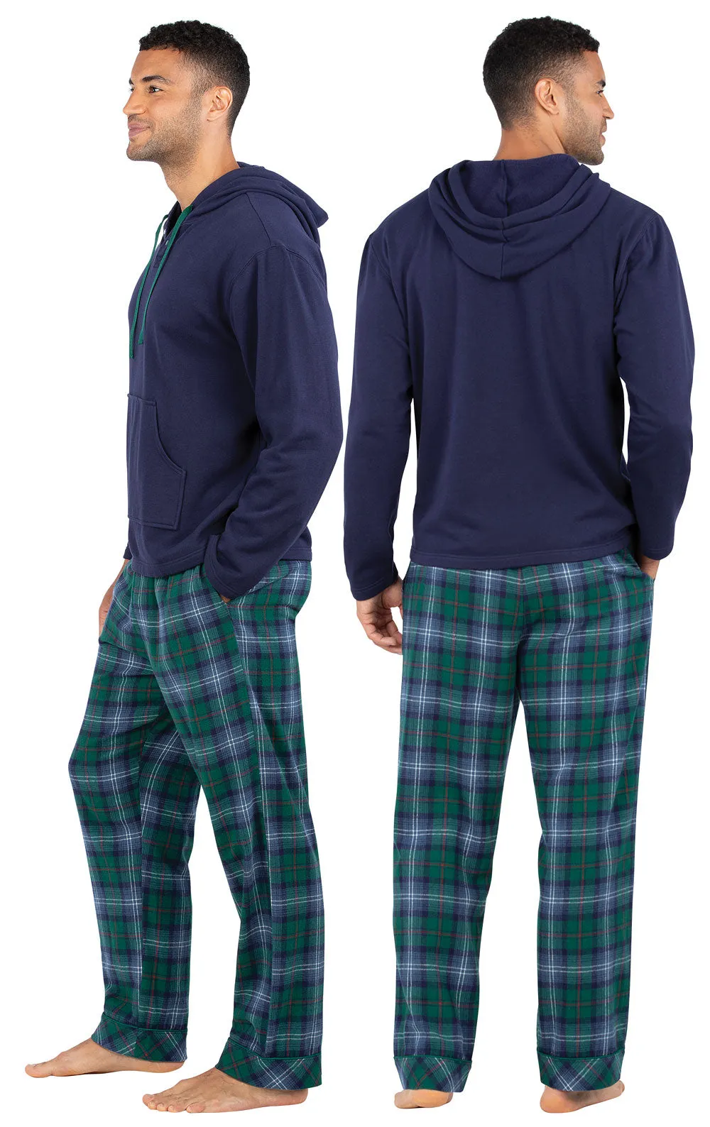 Heritage Plaid Hoodie Men's Set