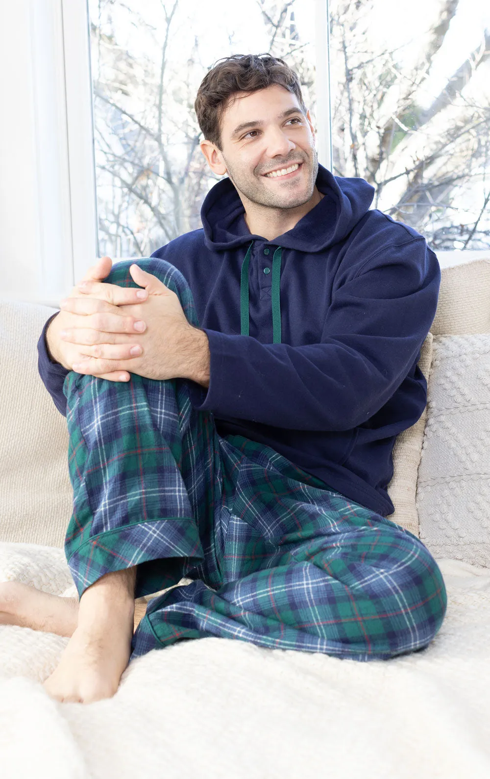 Heritage Plaid Hoodie Men's Set
