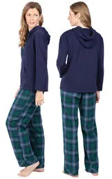 Heritage Plaid Hoodie Set