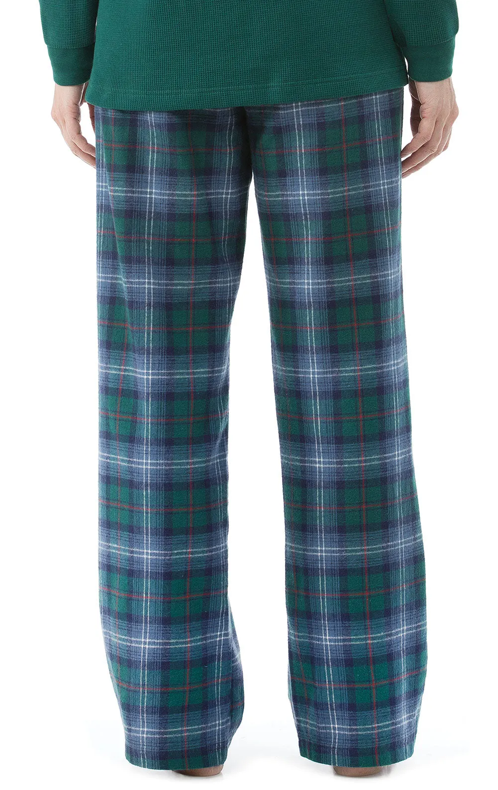 Heritage Plaid Thermal-Top Women's Pajamas - Family Set