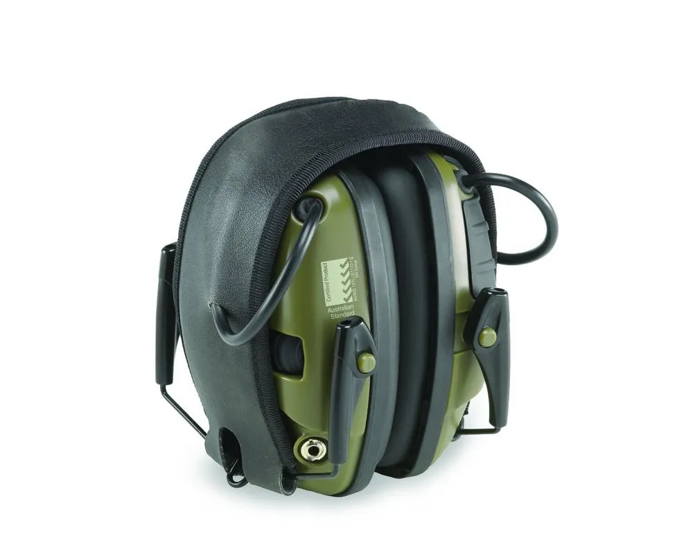 Howard Leight Impact Sport Earmuffs: Green
