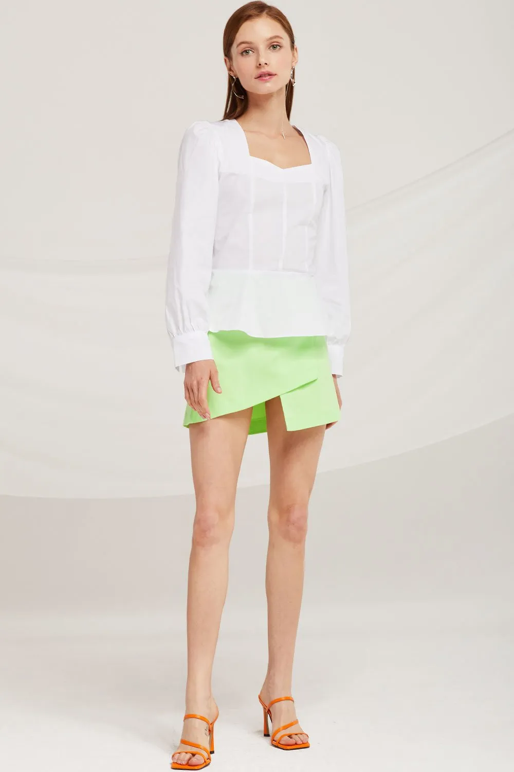 Isla Volume Sleeve Blouse