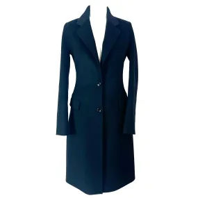 Joseph Brand New £1200 Black Wool & Cashmere Marley Coat XXS/XS