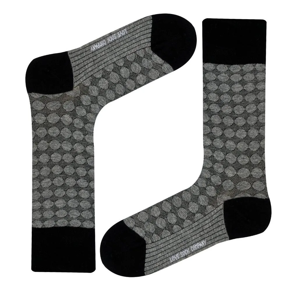 Love Sock Company 3 Pair Women's Dress Socks Jersey Bundle