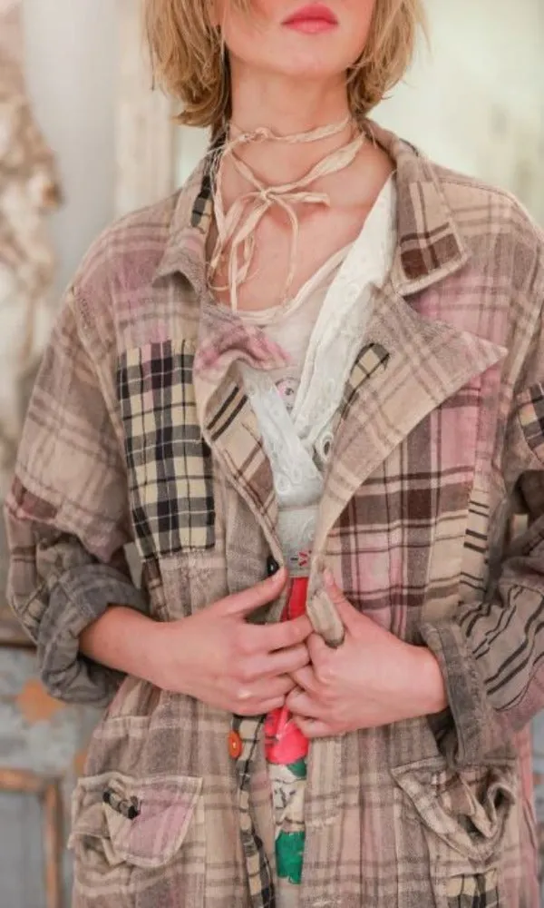 Magnolia Pearl Jacket 830 - Patchwork Haven Coat - Oz Ombre