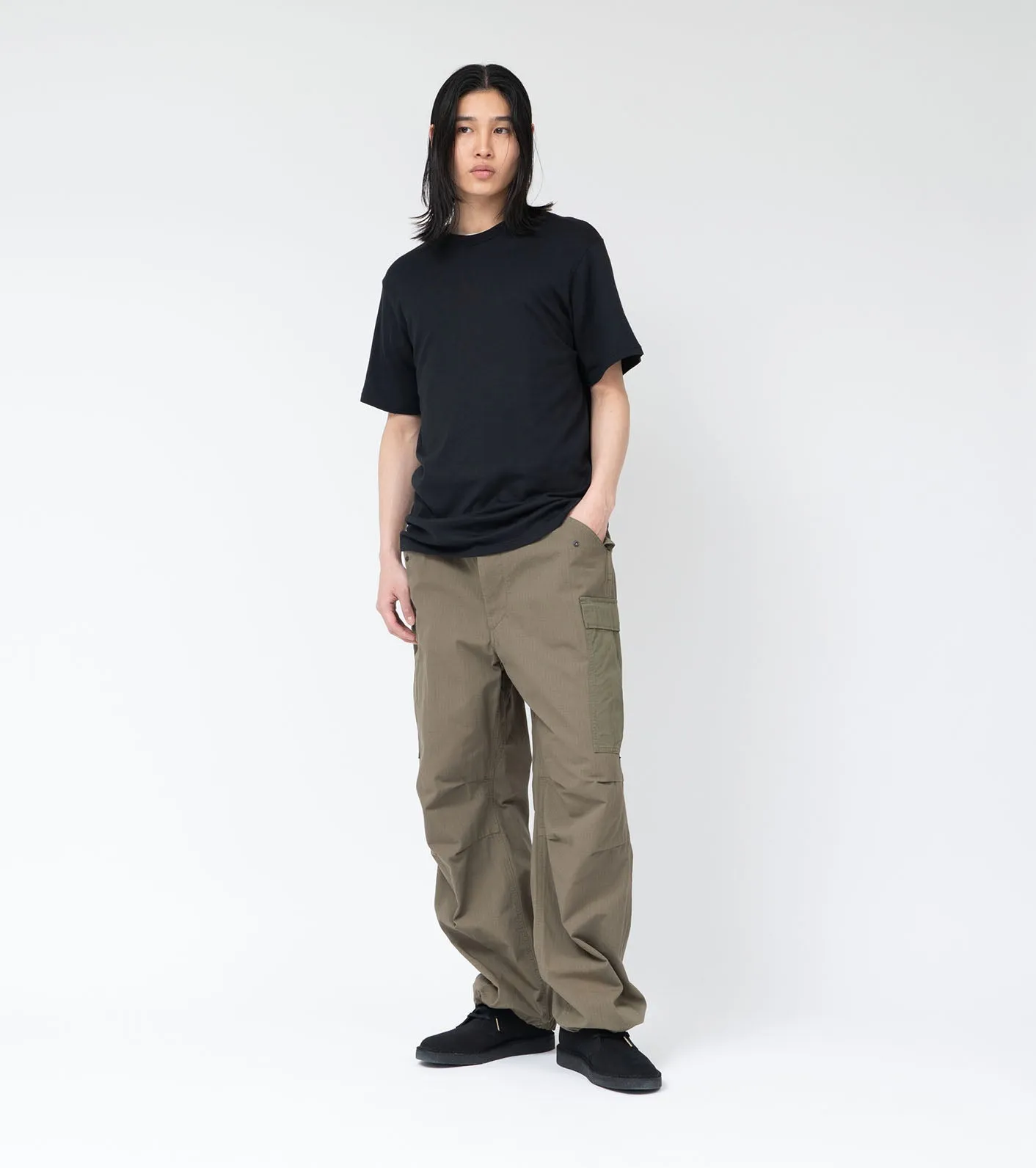 nanamica Loopwheel COOLMAX Jersey Tee