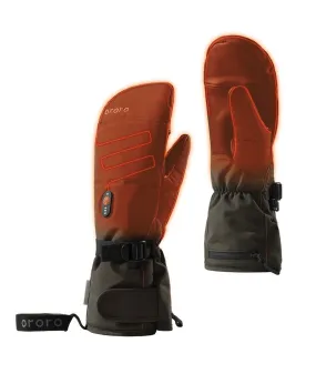 (Open-Box) "Amsterdam" Heated Mittens 2.0 - Green (Battery Set Not Included)