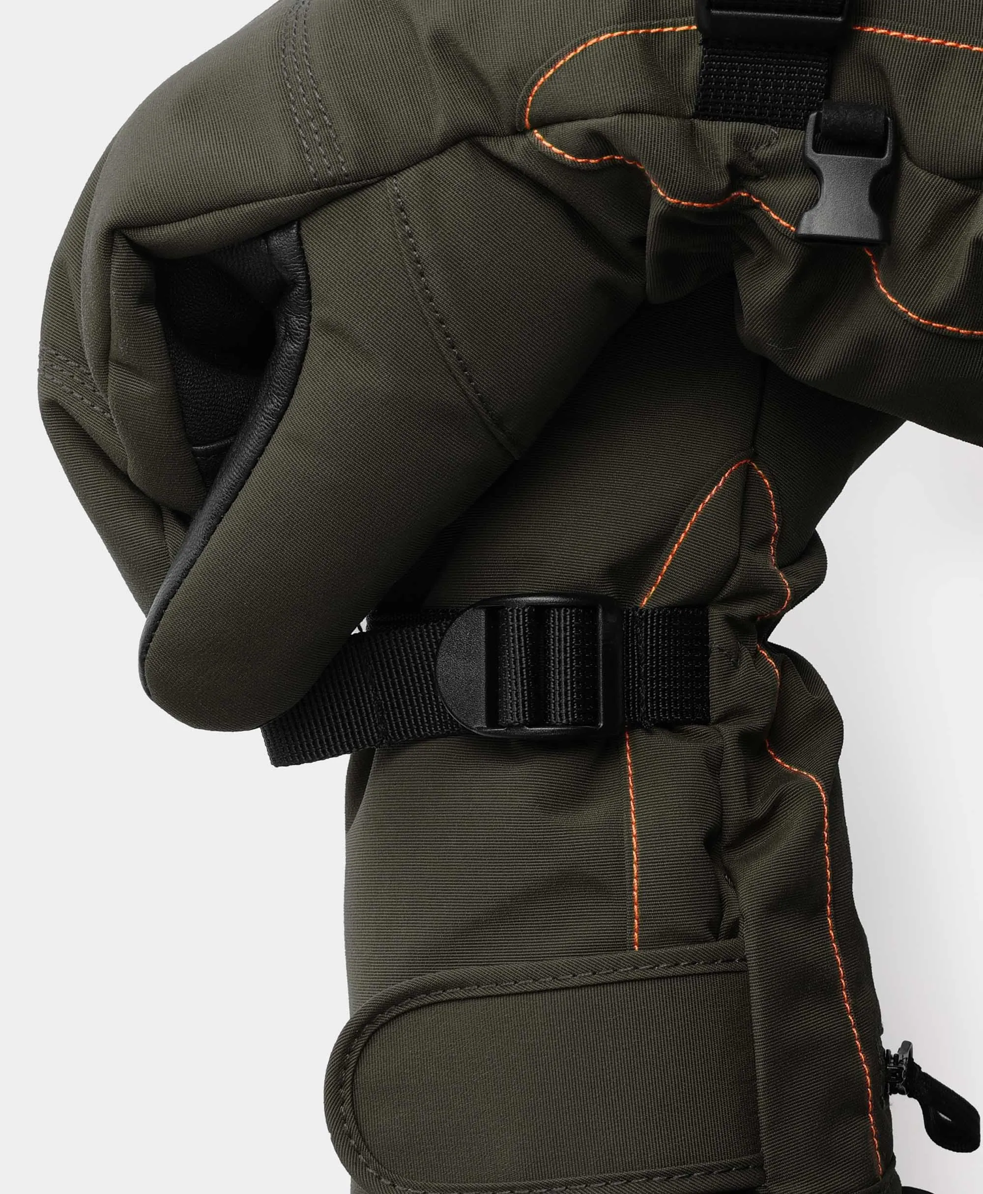 (Open-Box) "Amsterdam" Heated Mittens 2.0 - Green (Battery Set Not Included)