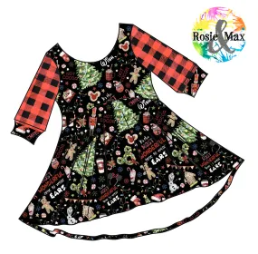 PREORDER - Christmas Wish - Luna Dress