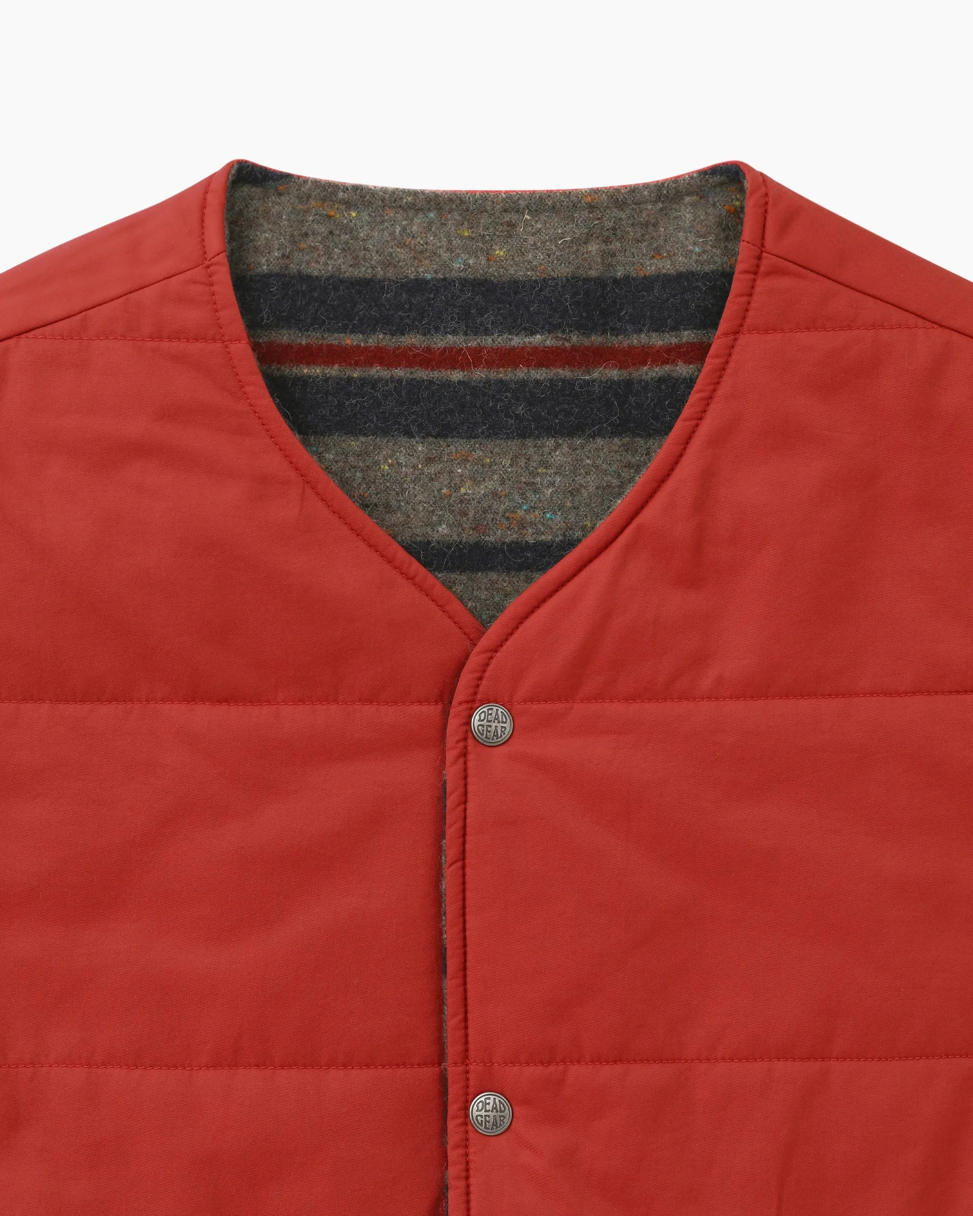 Reversible Camp Vest Red