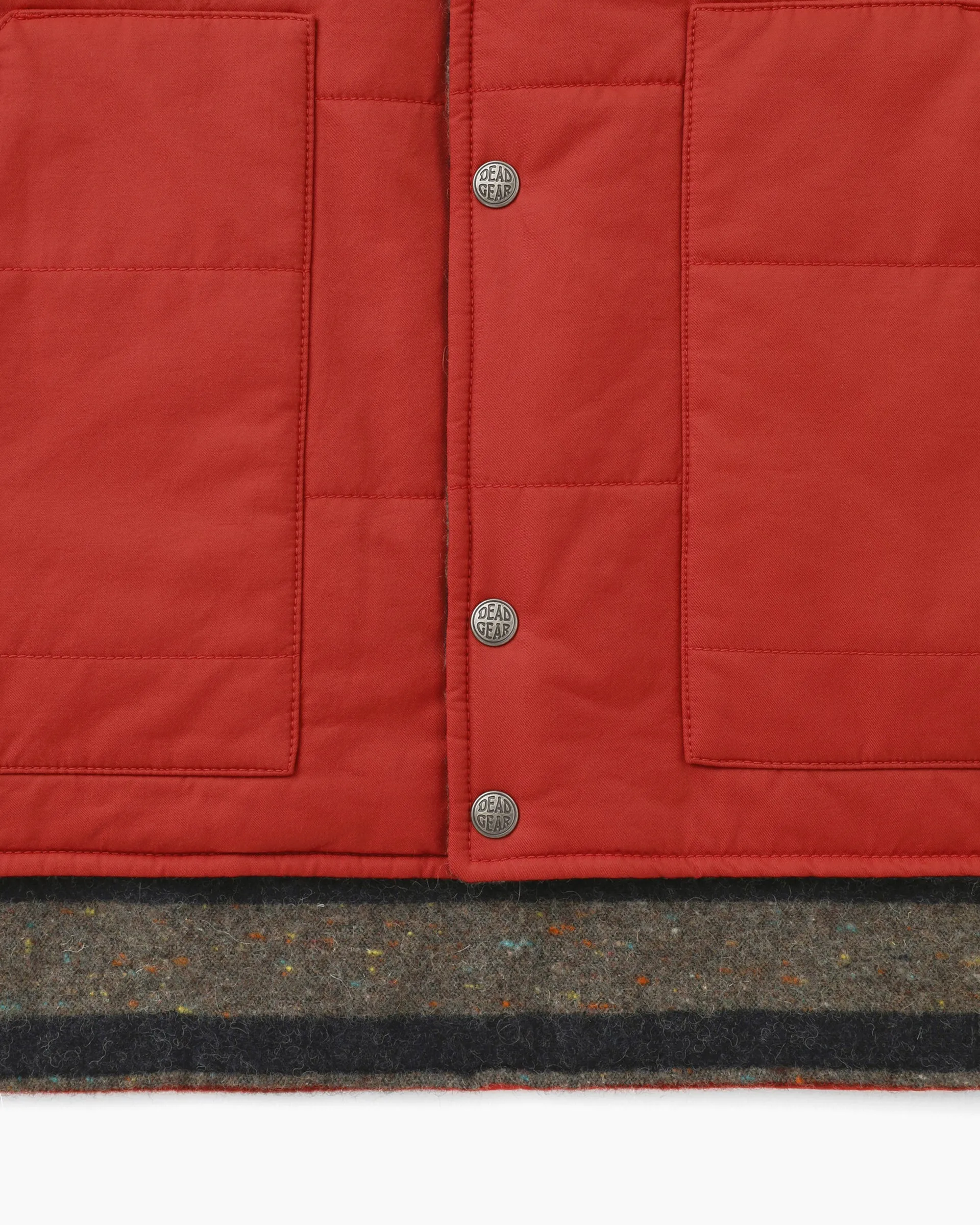 Reversible Camp Vest Red